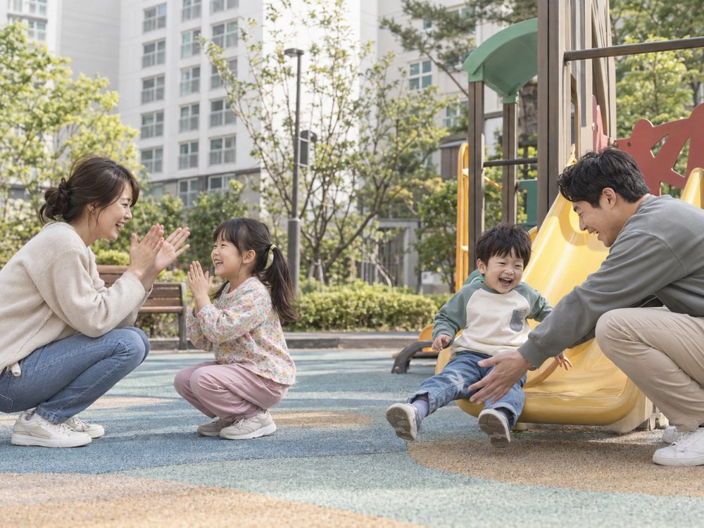 어린이 놀이터 사진